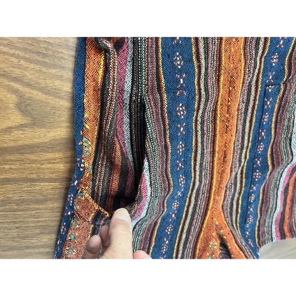 Bobi Los Angeles Sleeveless Romper Aztec Southwest Tie Boho Size XS Multicolor - Picture 3 of 13